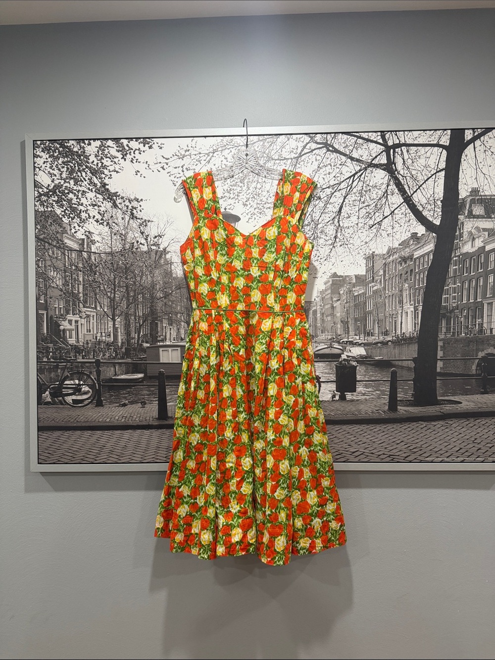 J. Peterman retro summer dress